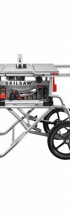 SKIL Table Saw: 120 V AC Volt, 15 A Current, 16 1/2 in Left to 25 in Right, -1°to 47° (MPN SPT99-11). Key specifications — attr1170599: SKIL.