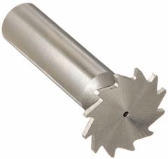 KEO Narrow Keyseat Cutter: High Speed Steel, Straight Tooth, 1" Dia, 3/32" Thick, 12 Tooth (MPN 943-000-569)