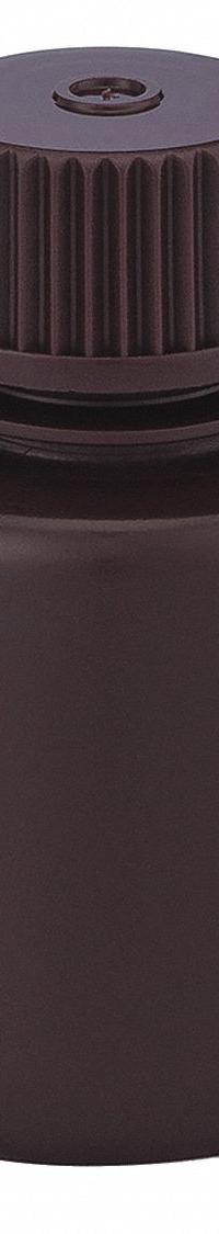 GLOBE SCIENTIFIC Sampling Bottle: HDPE, 1 fl oz, 30 mL, Amber, 20-415 mm Screw Closure Size, Unlined (MPN 7060030AM). Key specifications — Body Color: Amber; Closure Attached: Attached; Brand: GLOBE SCIENTIFIC; Pre-Cleaned: None; Closure Included: Yes.