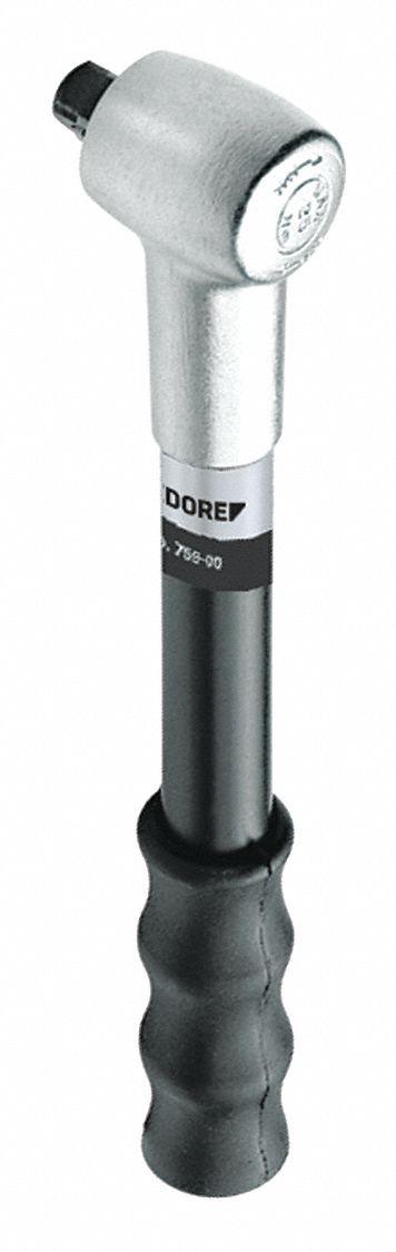 GEDORE Micrometer Torque Wrench: 1/4 in Drive Size, 5 N-m to 25 N-m - Factory Preset Ratcheting Torque Wrenches