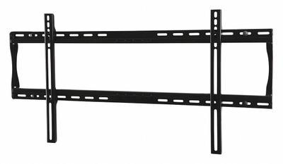 PEERLESS Wall Mount: Wall, For 39 in to 90 in Screens, Max. 200 lb, Fixed, Fused Epoxy - Fixed Television Mounts