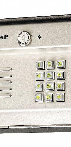 LIFTMASTER Access Control Keypad: For Use With Gate Operators, 120V AC to 16V DC, Black/Gray, Black (MPN EL1SS). Key specifications — Brand: LIFTMASTER; Includes: Bypass Board; Color: Black/Gray; For Use With: Gate Operators; Material: Stainless Steel; Operating Voltage: 120V AC to 16V DC; Product Type: Keypad Receiver.