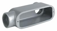Conduit Outlet Body: Iron, 3 in Trade Size, LL Body, 173 cu in Body Capacity, Threaded Hub (MPN OLL-8M). Key specifications — Finish: Powder Coated; Includes: Set Screw Hubs; For Use With: IMC; Brand: HUBBELL KILLARK; Hub Style: Threaded; Mfr. Series: O.