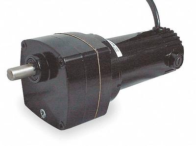 Dayton Gearmotor: Parallel, 90V DC, TENV, 71 RPM, 83 in-lb Max Torque - Parallel Shaft DC Gearmotors