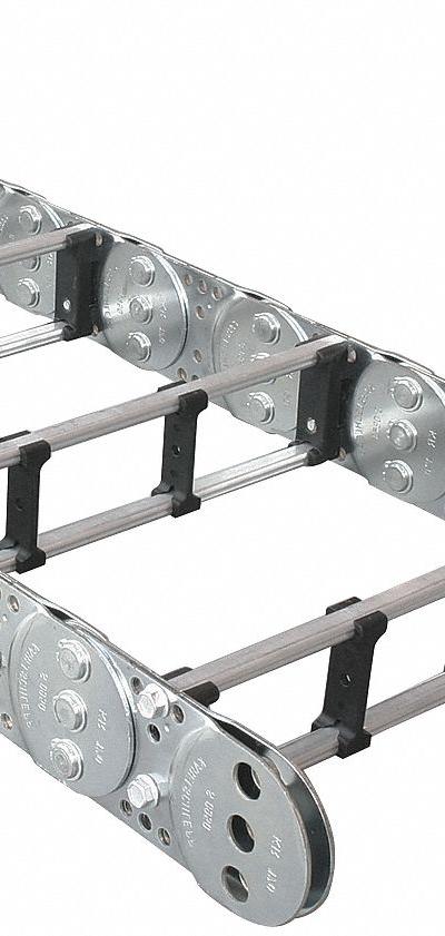 KABELSCHLEPP Cable and Hose Carrier: Open - Steel Cable & Hose Carriers