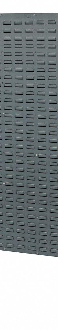 QUANTUM STORAGE SYSTEMS Louvered Floor Rack: 66 in x 36 in x 12 in, 1 Sides, 0 Bins, Gray (MPN QSS-3666H). Key specifications — Bin Style: Hang and Stack; Color: Gray; Finish: Powder Coated; Brand: QUANTUM STORAGE SYSTEMS.