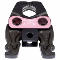 ROTHENBERGER Press Jaw: 1 1/8 in Pipe, Copper, For MaxiPro, Compact Tool Types (MPN 1000001756). Key specifications — attr518773: Jaws; attr537224: 1-1/8 in; attr518762: Copper; attr518771: Steel; attr518761: MaxiPro; attr518760: ROTHENBERGER.