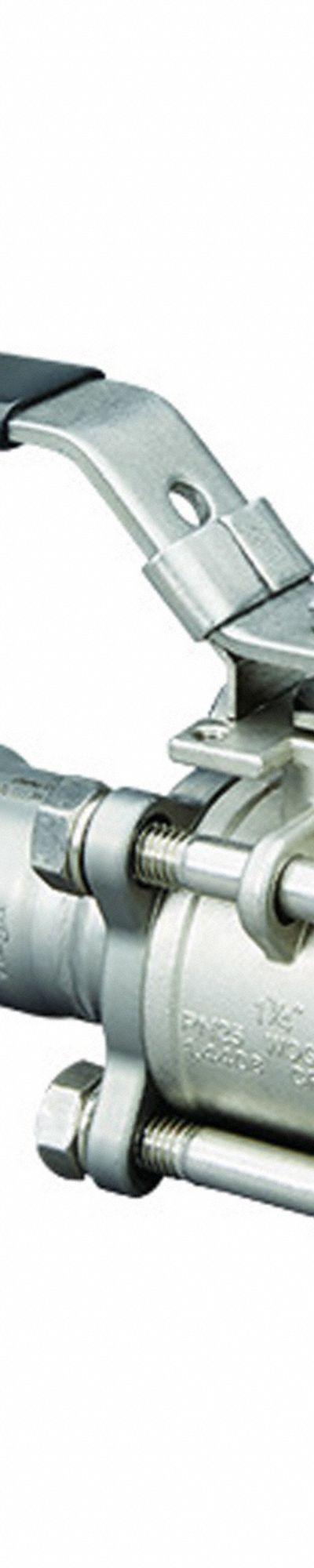 VIEGA MEGAPRESS Manual Two-Way Ball Valve: 3/4 in - Stainless Steel Ball Valves