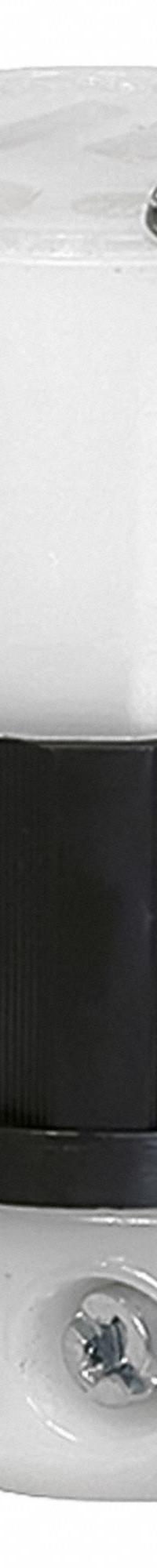 LEVITON Straight Blade Connector: 5-15R, 125V AC, 15 A, 2 Pole, 3 Wire, Black/White (MPN 5269-PLC)