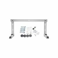 MRCOOL Mounting Bracket: 18 in L x 30 3/4 in W x 14 1/2 in H, 176 lb Max, Two-Piece Construction (MPN MB176). Key specifications — Compatible Product Type: Air Conditioner Condenser; Body Material: Steel; Brand: MRCOOL; Mounting Hardware Included: Yes.