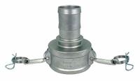 Cam and Groove Coupling: 3 in Coupling Size, 125 psi Max. Working Pressure @ 70 F, Male Hose Shank (MPN PLE143). Key specifications — Gasket Material: Nitrile; Fitting Type: Male Hose Shank; Includes Locking Arm: Yes; Body Material: 316 Stainless Steel; Brand: APPROVED VENDOR.