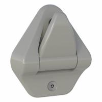 BESTCARE Towel Hook: 1 Hooks, Plastic, 11 lb Release Point, 10 lb Wt Capacity, Set Screw Mounting, 1 (MPN WHD-TH-GRAY). Key specifications — Material: Plastic.