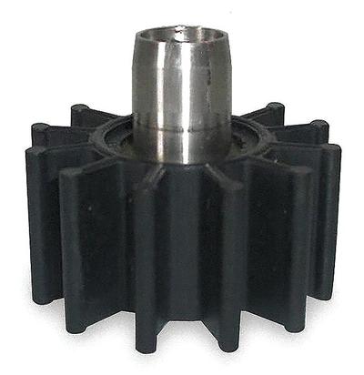 Dayton Nitrile Replacement Impeller/Sleeve Assembly: Mfr Part # 3ACC2, Buna-N - Impellers for Dewatering & Wastewater Pumps