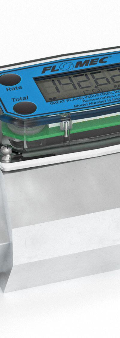 FLOMEC Electronic Flowmeter: Electronic Meter - Inline Turbine Totalizers for Fuels