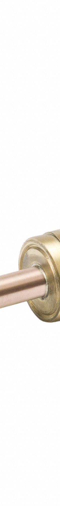 MUELLER Refrigerant Ball Valve: 1 Cv, 1/4 in Female Swivel Right-Hand, Access Port, No Relief Port (MPN A 18945). Key specifications — Brand: MUELLER; Access Port: Yes; Relief Port: No; A2L Compatible: Yes.