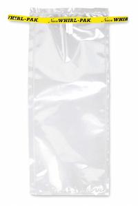WHIRL-PAK Sampling Bag: Std, Sterile, 27 fl oz Capacity - oz, 798 mL Capacity - mL, 12 in Overall Lg (MPN B00990). Key specifications — Brand: WHIRL-PAK; Color: Clear; Product Type: Sampling Bag; Standards: EPA; Style: Standard.