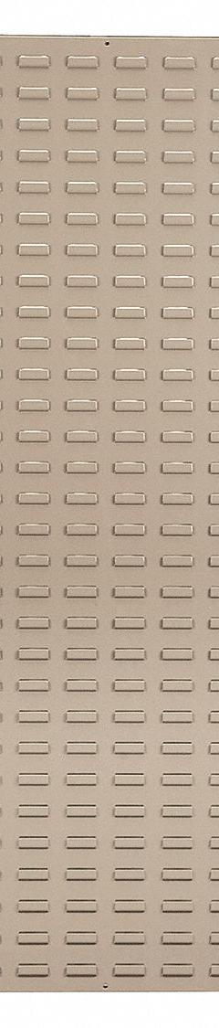 AKRO-MILS Louvered Panel: 61 in x 18 in x 5/16 in, 1 Sides, 0 Bins, Beige (MPN 30118BEIGE). Key specifications — attr38851: Beige; attr38864: Powder Coated; attr38845: AKRO-MILS.