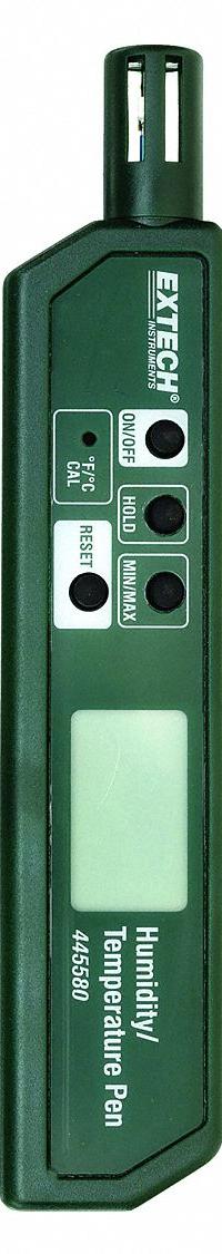 EXTECH Temperature Humidity Meter: Onboard, Ambient Temp/Relative Humidity/Wet Bulb Temp (MPN 445580). Key specifications — attr1107597: EXTECH; attr1134764: Not Included.