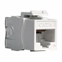 JONARD TOOLS Keystone Jack: Punch-Down, 1 Ports, White, 6, RJ45, K-6EJ/25. Key specifications — Color: White; Display Sell UOM: EA; Brand: JONARD TOOLS.