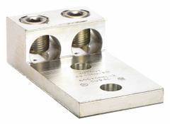 BURNDY Mechanical Connector: For Wire Size 2 AWG – 600 kcmil, 2 Wire Terminations (MPN K2A36U2N). Key specifications — Brand: BURNDY; Lug Material: Tin-Plated Aluminum.