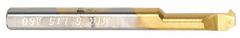 CARMEX Threading Tool: 3.00mm Shank Dia., TiN, 1.40mm Center to Cutting Tip, Carbide (MPN MIR 3 L15 A60 BXC)