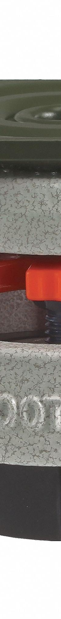 FOOT MASTER Plate Caster: Nylon Tread, 50 mm Wheel Dia, 82 mm Mounting Ht, 617 lb Load Capacity (MPN GD-60-F-NYN-PUS). Key specifications — Brand: FOOT MASTER; Frame Color: White.