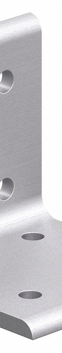 Inside Corner Bracket: Inside-Corner Bracket, 40 Series, 80 mm x 76 mm x 80 mm, 8 Holes, Silver (MPN 40-4304). Key specifications — Material: Aluminum; Brand: 80/20; Finish: Anodized.