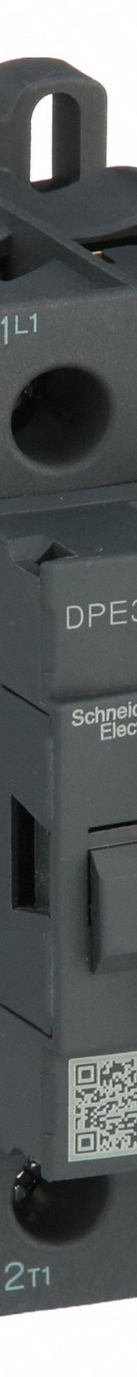 SCHNEIDER IEC Magnetic Contactor: Non-Reversing, 3 Poles, 3NO Contacts, 38 A, 24V AC Coil (MPN DPE38B7). Key specifications — Brand: SCHNEIDER; Integrated Surge Suppression: No.