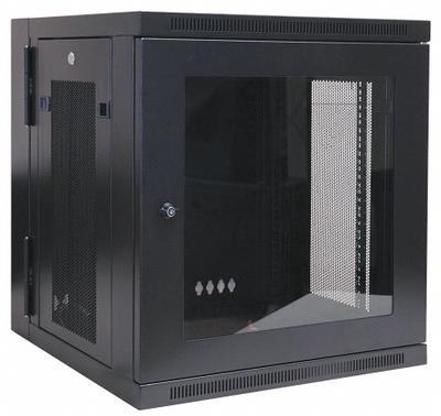 TRIPP LITE Rack Enclosure: 12 Rack Units, 25 in x 23 5/8 in x 21 5/8 in, Wall Mount - Server Rack Enclosures & Network Cabinets