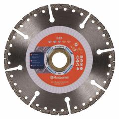 HUSQVARNA Diamond Saw Blade: Ceramic Tile/Marble/Metal/PVC/Roof Tile/Steel/Tile Backer Boards (MPN FR-4 4.5). Key specifications — attr1097734: Wet/Dry; attr1097738: Tile Saw; attr1097751: HUSQVARNA.