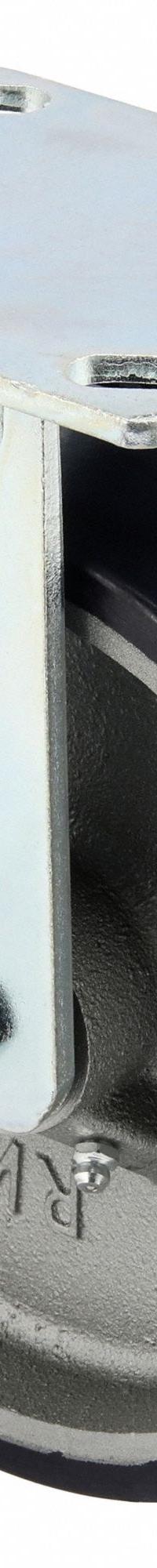 RWM Plate Caster: Rigid, Polyurethane, 8 in Wheel Dia, 2 in Wheel Wd, 9 1/2 in Mounting Ht, Roller (MPN 47-UIR-0820-R). Key specifications — Wheel/Tread Color: Blue; Brand: RWM; Roll Up: Rigid.