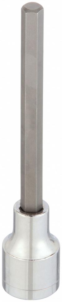 WESTWARD Socket Bit: 1/2 in Drive Size, Hex Tip, 1/4 in Tip Size, 5 1/4 in Overall Lg, Fixed Insert (MPN 54TM85). Key specifications — attr1204765: Fixed Insert; attr1204767: WESTWARD.