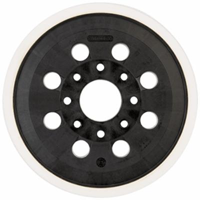 BOSCH Disc Backup Pad: 5 in Wd, Round, Hook and Loop, Soft - Backing Pads for Power Sanders