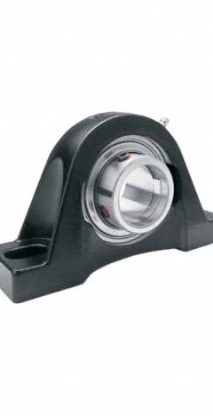 TIMKEN Pillow Block Bearing: 1 3/8 in Bore, Cast Iron, Set Screws, 1 13/16 in Shaft Ht, Shroud (MPN YAK 1-3/8 SGT). Key specifications — Brand: TIMKEN; Maximum Speed: 5000 RPM Grease; Mounting Bolt Size: 1/2 in; System of Measurement: Inch.