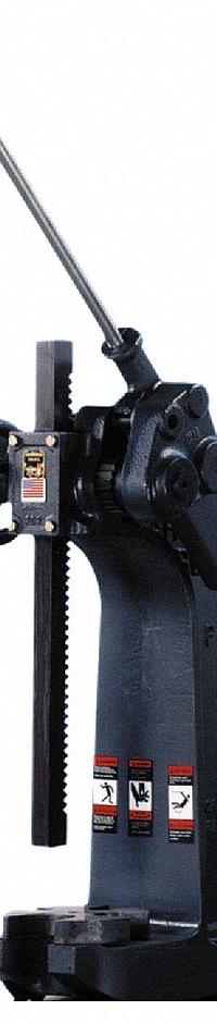 DAKE CORPORATION Arbor Press: 6 ton Force in Tons, 7 3/4 in Swing (In.), 6-3/4 x 6-3/4 in (MPN 903003)