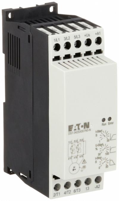 EATON Soft Start: 480V AC, 6.9 A Output Current, No Bypass, NEMA 1, 60/50 Hz - Eaton DS7