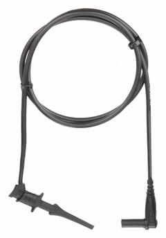 APPROVED VENDOR Test Leads: CAT II 300V, Hook Clip, Right Shrouded Plug, 3 3/8 ft Lg (MPN 4WRD2). Key specifications — Brand: APPROVED VENDOR.