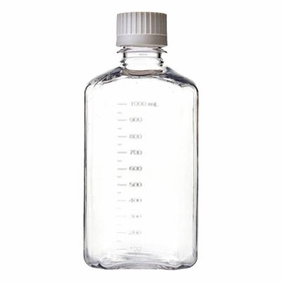 APPROVED VENDOR Plastic Lab Media & Roller Bottles - Plastic Lab Media Bottles: PETG