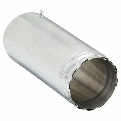 AMERI-VENT Gas Vent Pipe: 4 in Duct, 1 ft Lg, Steel, Category I - Pipes