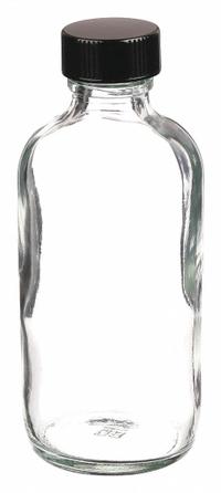 QORPAK Sampling Bottle: 120 mL, Colorless, 22-400, Phenolic, 24, PolyCone, Type III (MPN GLC-01131). Key specifications — Body Color: Colorless; Pre-Cleaned: None; Body Material: Soda Lime Glass; Brand: QORPAK; Screw Closure Size: 22-400; Graduated: No; USP Specification: Type III; Closure Attached: Attached.