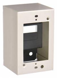 LEGRAND Divided Device Box: 2400D, 1 7/8 in Wd, 7/8 in Ht, Steel, Ivory, 1 Gangs (MPN V2444D). Key specifications — Series: 2400D; Material: Steel; Color: Ivory; For Use With: 2400 Raceways; Brand: LEGRAND; Item: 1-Gang Device Box.