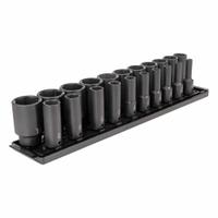 TEKTON Impact Socket Set: 1/2 in Drive Size, Small Set (0-50 pieces) Set Size, 21 Pieces, SAE (MPN SID92103). Key specifications — attr1204251: TEKTON; attr1215453: 1/2 in; attr1215454: 5/16 in to 1-1/2 in; attr1224229: Friction.
