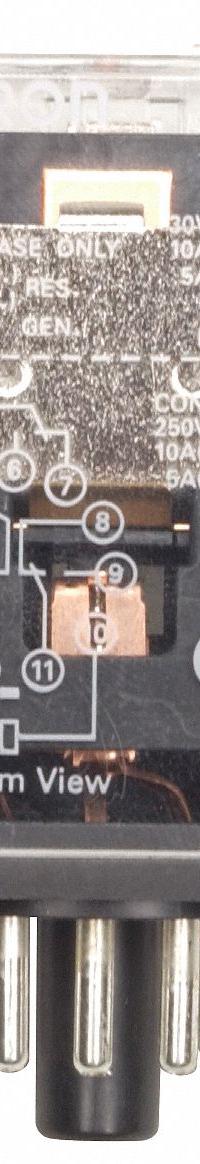 OMRON General Purpose Relay: Socket Mounted, 10 A Current Rating, 12V DC, DPDT, 8 Pins/Terminals (MPN MKS2PNDC12). Key specifications — Brand: OMRON; Base Type: Octal; Mounting Style: Plug-In; Pin Shape: Round; Electrical Connection: Plug-In; Manufacturer Part Number: MKS2PNDC12; Operating Current: 5 A at 250V AC (Resistive Load); Series: MK-S Series.