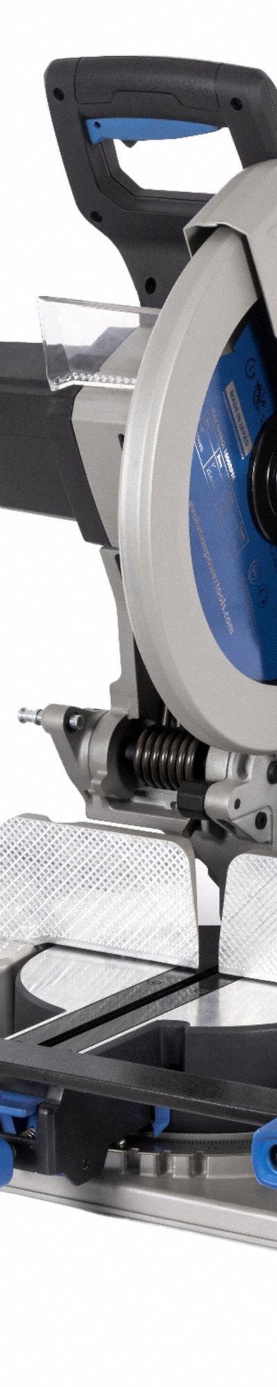 EVOLUTION Mitering Chop Saw: 14 in Blade Dia., 1, 450 RPM Max. Blade Speed, 120V AC - Chop Saws