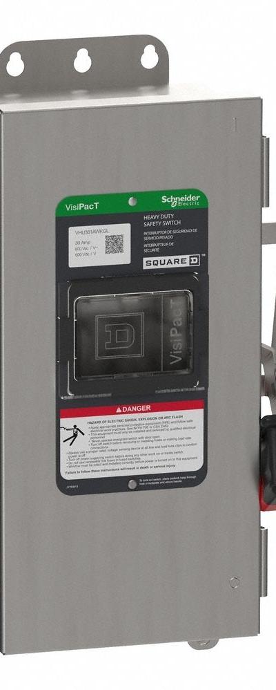 SCHNEIDER Safety Switch: Non-Fusible - Non-Fusible Safety Switches