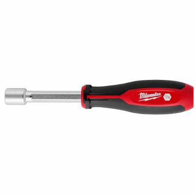 MILWAUKEE Nut Driver: Straight, HollowCore, SAE, With Magnetized Tip, Std - Pass-Through Nut Drivers