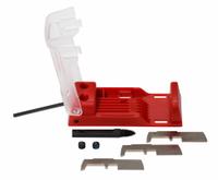 MILWAUKEE Self Feed Drill Bit Component: Hardened Steel, 2 9/16 in Blade Dia, 3 Blades (MPN 48-25-5250). Key specifications — attr255730: Storage Case; attr255719: Milwaukee Switchblade Self-feed Bit; attr277224: MILWAUKEE.