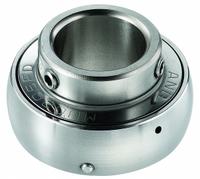 NTN Insert Bearing: ZUC208-24, 1 1/2 in Bore, 3 9/64 in OD, 0.826 in Outer Ring Wd, Set Screws. Key specifications — System of Measurement: Inch; Manufacturer Part Number: ZUC208-24; Brand: NTN; Bearing Insert Type: Radial/Deep Groove Ball; Closure: Double Sealed; Bearing Industry Number: ZUC208-24.