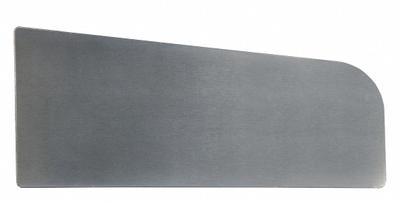 EAGLE GROUP Side Splash: 304 Stainless Steel, 6 3/4 in Overall Ht, 14 3/4 in Overall Lg - Drainboards & Splash Guards for Wash Stations