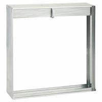 Fire Damper: Static, 18 in H, 18 in W, 3 3/4 in L, Galvanized Steel Frame, Galvanized Steel Blade (MPN 2TGE3). Key specifications — Brand: DAYTON; Blade Type: Curtain; Closure Type: Spring; Mounting Position: Horizontal.